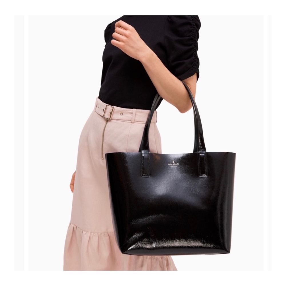 Arch Skaters Large Reversible Tote, Black/Green